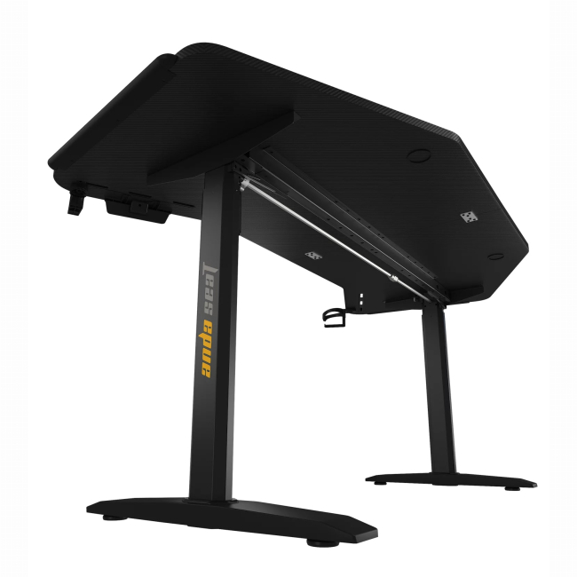 Меблі для геймерів - Комп'ютерний стіл Anda Seat Shadow Warrior Black (AD-D-DD1-1600L-02-B)#2