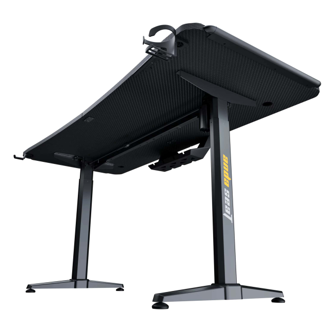 Мебель для геймеров - Компьютерный стол Anda Seat Terminator RGB Black (AD-D-DD1-1600L-01-B)#2