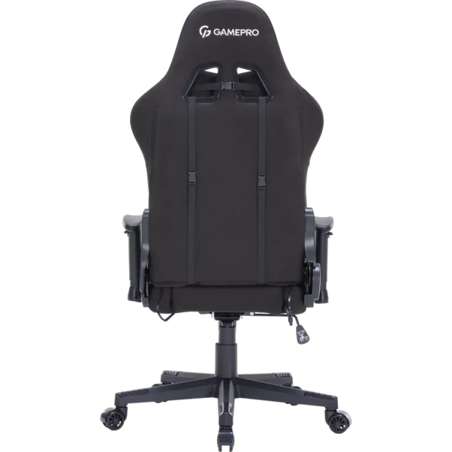 Меблі для геймерів - Ігрове крісло GamePro Size L Fabric Black (GC700FB RGB)#9