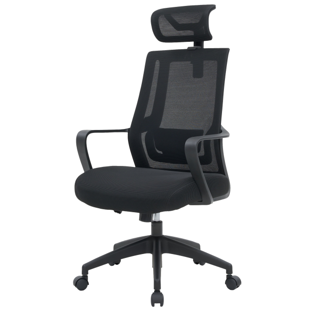Меблі для геймерів - Крісло OfficePro Harmony Black (OC310-B-B-B)#2