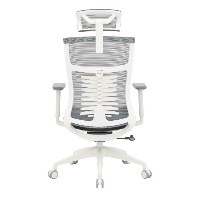 Мебель для геймеров - Кресло OfficePro Balance White/Dark Gray (OC550-W-DG-DG)#3