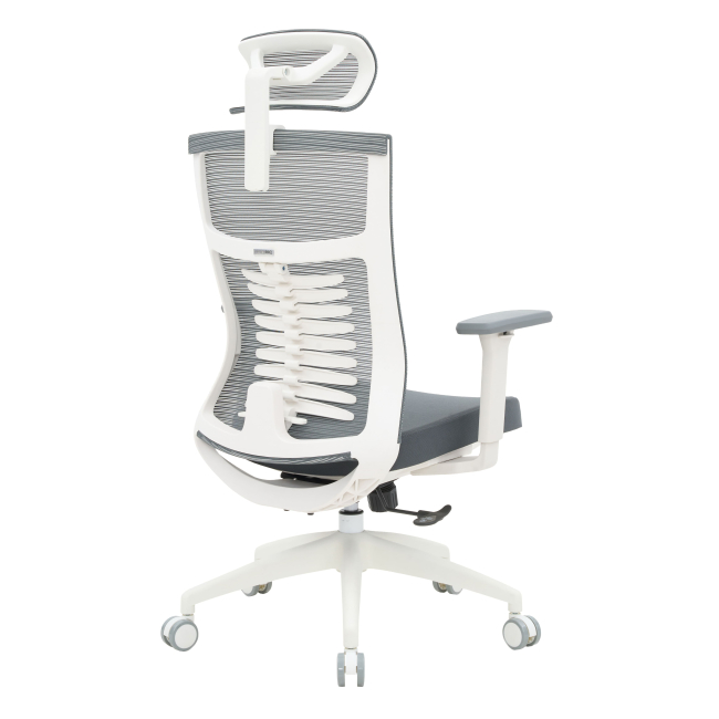 Мебель для геймеров - Кресло OfficePro Balance White/Dark Gray (OC550-W-DG-DG)#4