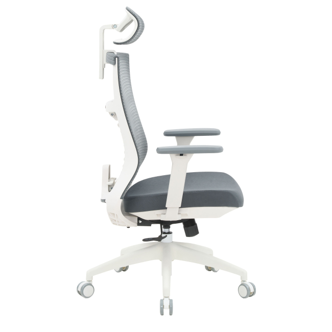 Мебель для геймеров - Кресло OfficePro Balance White/Dark Gray (OC550-W-DG-DG)#5