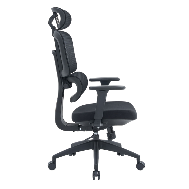 Мебель для геймеров - ​Кресло OfficePro Skyline Black (OC580-B-B-B)#5