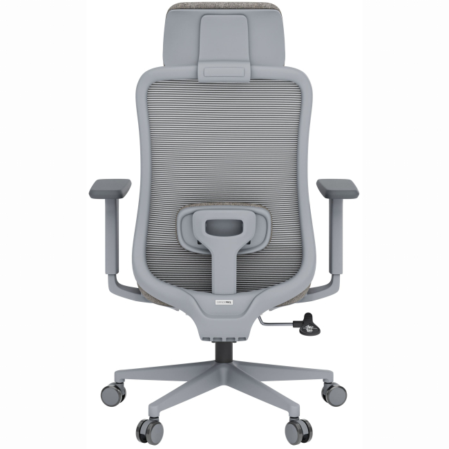 Меблі для геймерів - Крісло OfficePro Wave Gray (OC599-G-G-G)#5