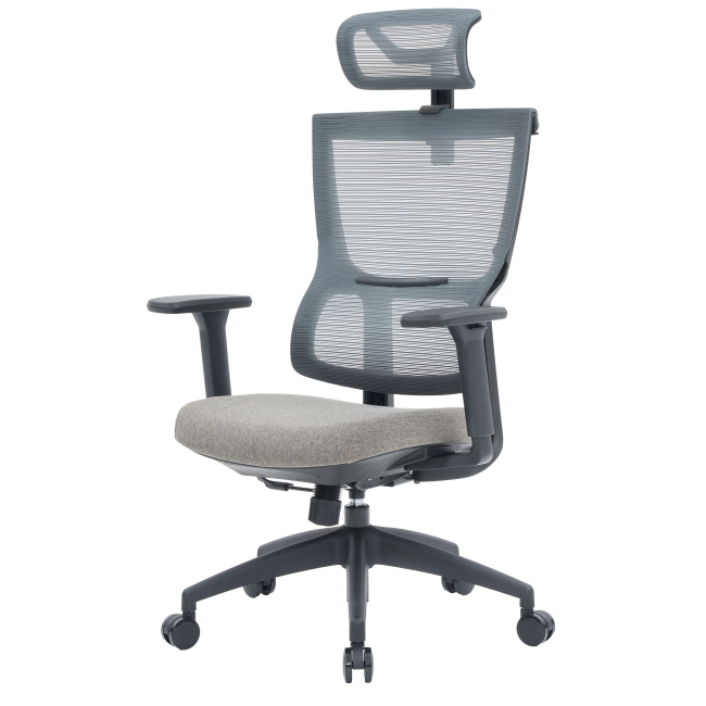 Меблі для геймерів - Крісло OfficePro Elegant Black/Dark Gray (OC600-B-DG-DG)#2