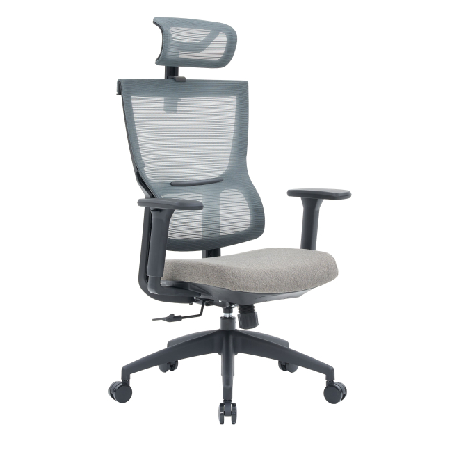 Меблі для геймерів - Крісло OfficePro Elegant Black/Dark Gray (OC600-B-DG-DG)#6