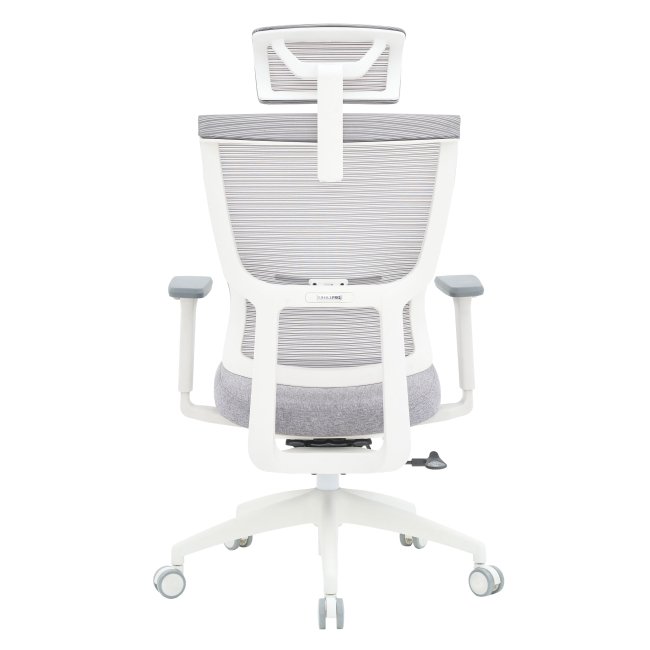 Меблі для геймерів - Крісло OfficePro Elegant White/Light Gray (OC600-W-LG-LG)#3