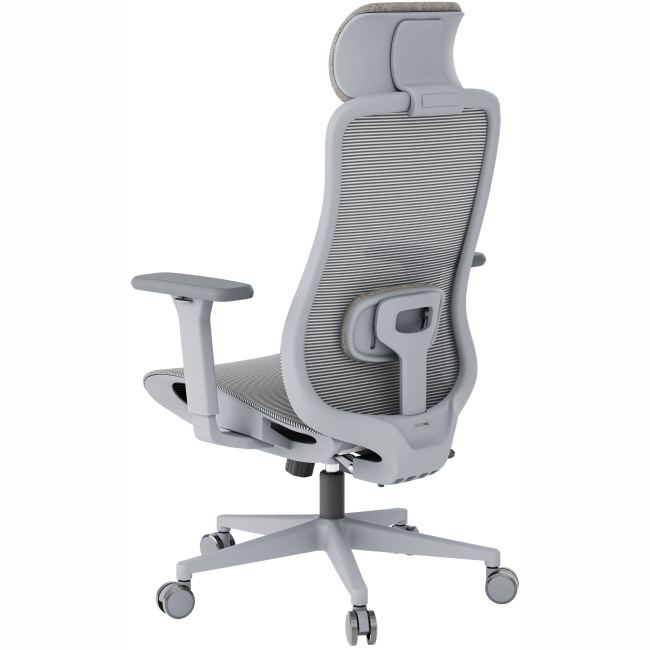 Меблі для геймерів - Крісло OfficePro Wave Gray (OC670-G-G-G)#6