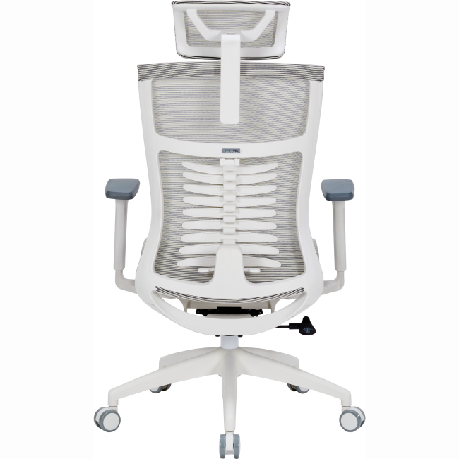 Меблі для геймерів - ​Крісло OfficePro Balance White/Dark Gray (OC620-W-LG-LG)#3