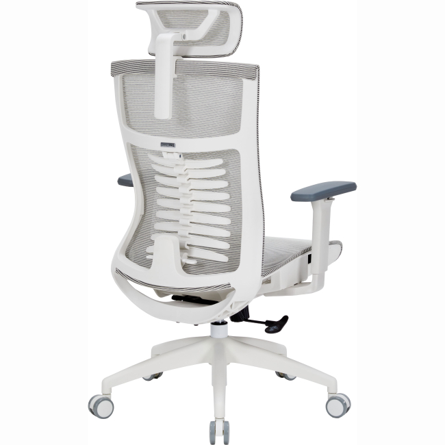Меблі для геймерів - ​Крісло OfficePro Balance White/Dark Gray (OC620-W-LG-LG)#4