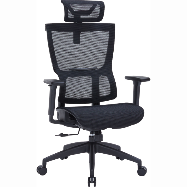 Меблі для геймерів - Крісло OfficePro Elegant Black (OC660-B-B-B)#6