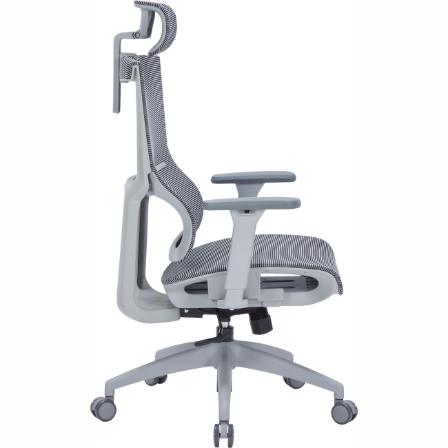 Мебель для геймеров - Кресло OfficePro Elegant Gray/Dark Gray (OC660-G-DG-DG)#5