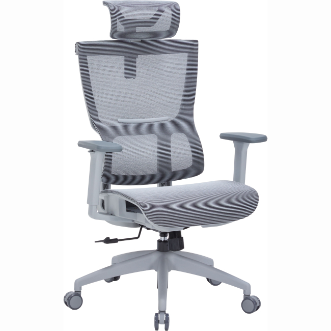 Мебель для геймеров - Кресло OfficePro Elegant Gray/Dark Gray (OC660-G-DG-DG)#6