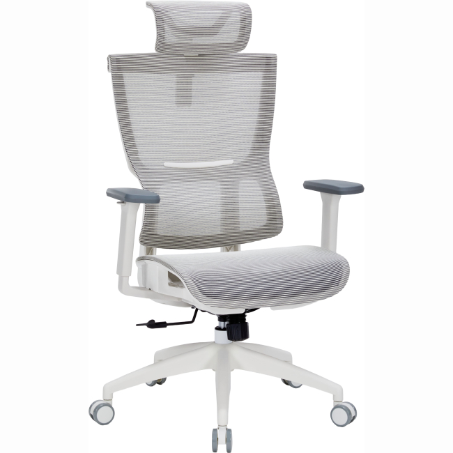 Мебель для геймеров - Кресло игровое OfficePro Elegant White/Dark Gray (OC660-W-DG-DG)#6