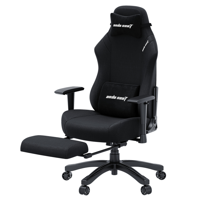 Мебель для геймеров - Кресло игровое Anda seat Luna Pro Size L Black Fabric (AD18T-44-B-F)#2