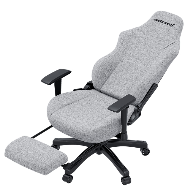 Меблі для геймерів - ​Крісло ігрове Anda seat Luna Pro Size L Gray Fabric (AD18T-44-G-F)#6