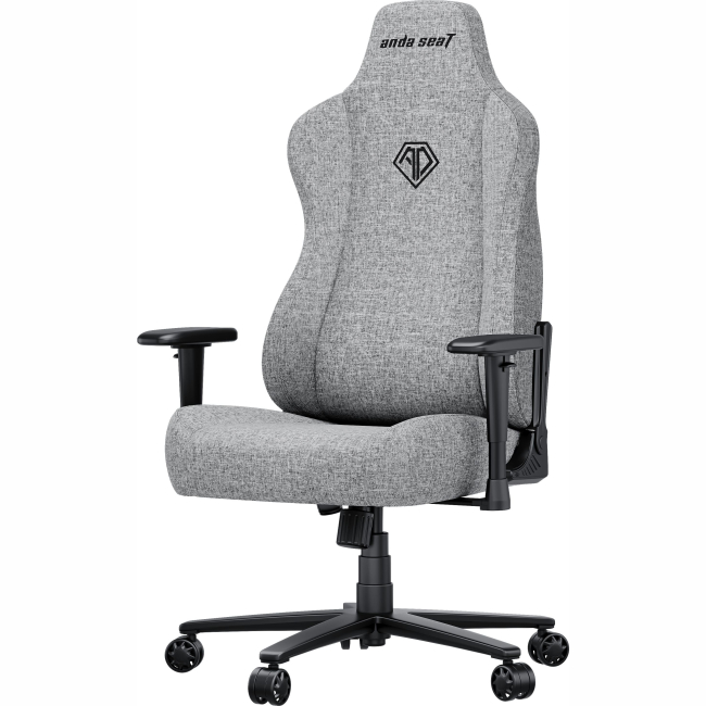 Меблі для геймерів - Крісло ігрове Anda seat Novis Size XL Gray Fabric (AD23-XL-01-G-F)#5