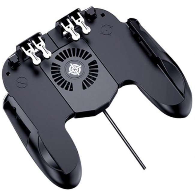 Геймпади - Тригер для смартфонів GamePro чорний механічний з вентилятором (MG390)#2