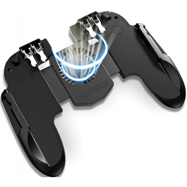 Геймпади - Тригер для смартфонів GamePro чорний механічний з вентилятором (MG390)#4