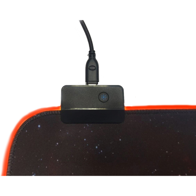 Клавиатура и мыши - Игровая поверхность GamePro Nitro RGB Black подсветка RGB USB (MP423)#4