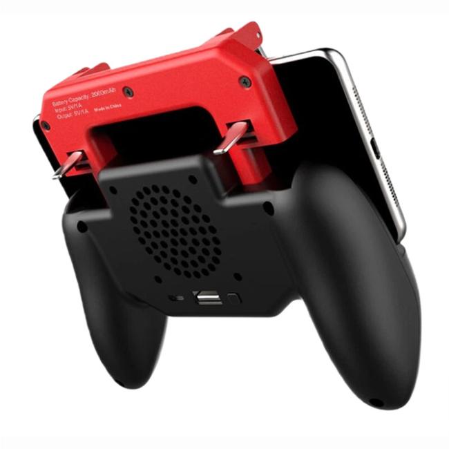 Геймпади - ​Бездротовий геймпад-тригер iPega механічний чорний-червоний (PG-9123)#3