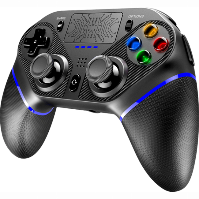 Геймпади - ​Бездротовий геймпад iPega Wireless PS PC Android iOS TV Bluetooth Black (PG-P4010)#2