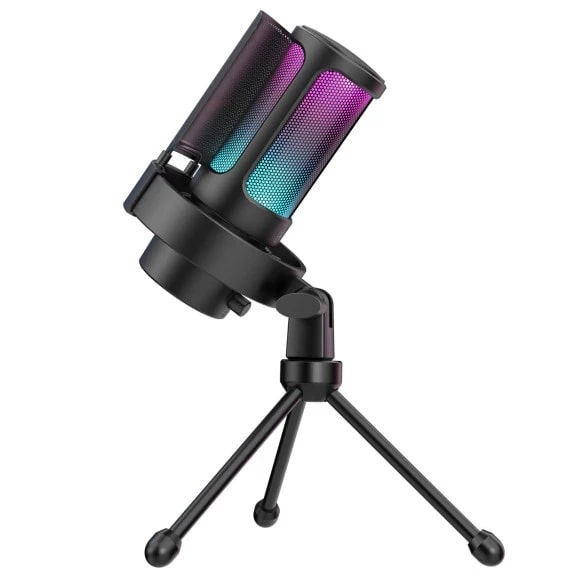 Мікрофони - Мікрофон студійний контенсаторний Fifine чорний (A8V)#3