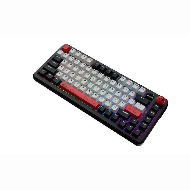 Клавіатура і миші - ​​Клавіатура Ajazz AK820 MAX Avocado Switch Black RGB With Screen (AK820MAX-AS-BG)#4