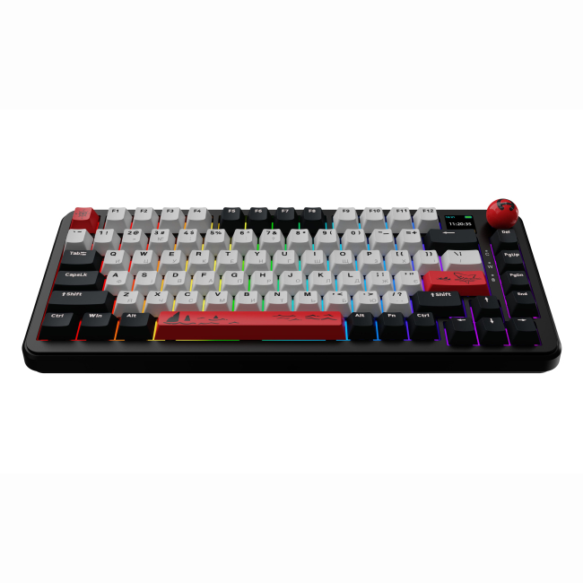 Клавіатура і миші - ​​Клавіатура Ajazz AK820 MAX Avocado Switch Black RGB With Screen (AK820MAX-AS-BG)#5