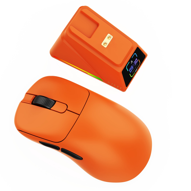 Клавіатура і миші - Мишка Ajazz AJ179APEX Orange 8K PAW3950 (AJM179-A-O)#2