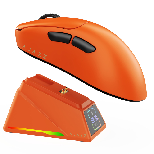 Клавіатура і миші - Мишка Ajazz AJ179APEX Orange 8K PAW3950 (AJM179-A-O)#3