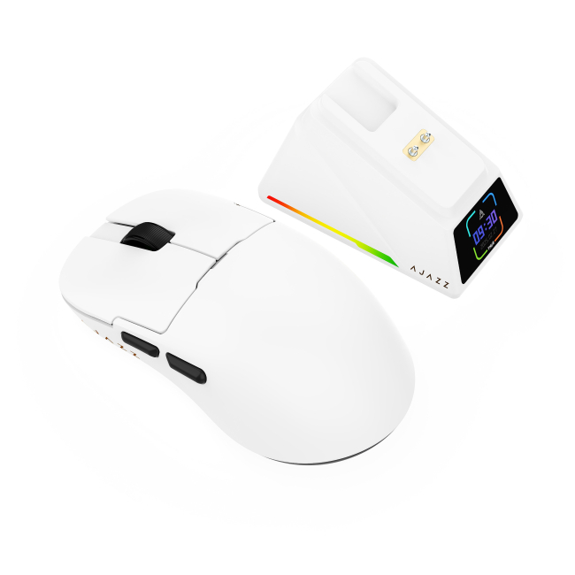 Клавіатура і миші - Мишка Ajazz AJ159 APEX White 8K PAW3950 (AJM159-A-W)#2