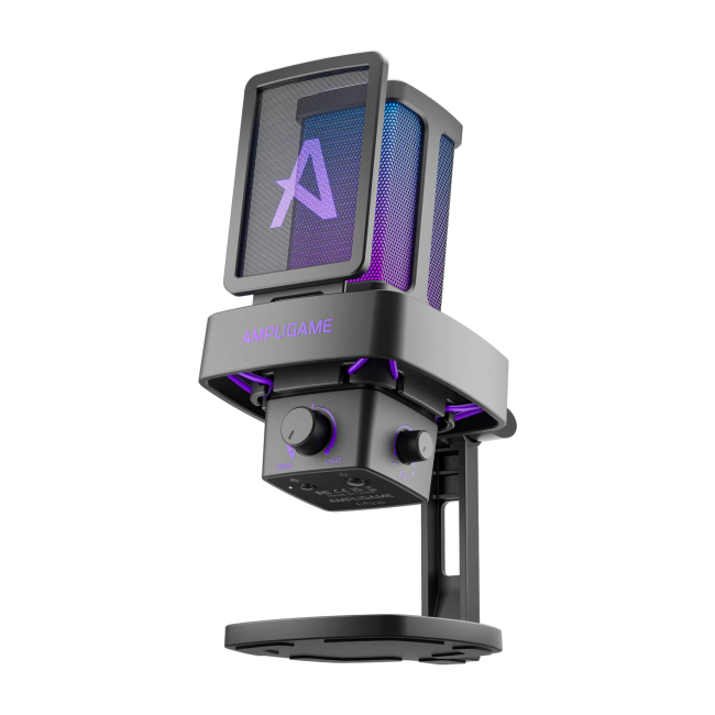 Микрофоны - Микрофон конденсаторный Fifine Ampligame USB Black (Q8PRO)#4