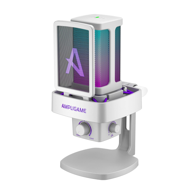 Микрофоны - Микрофон конденсаторный Fifine Ampligame USB White (Q8PROW)#3