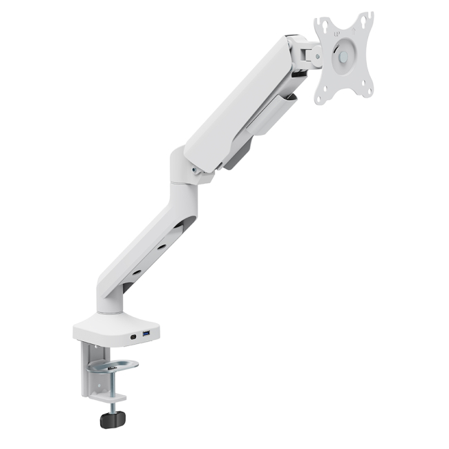 Меблі для геймерів - Настільне кріплення для монітора OfficePro 17-40'' 2-12kg White (MA451W)#6