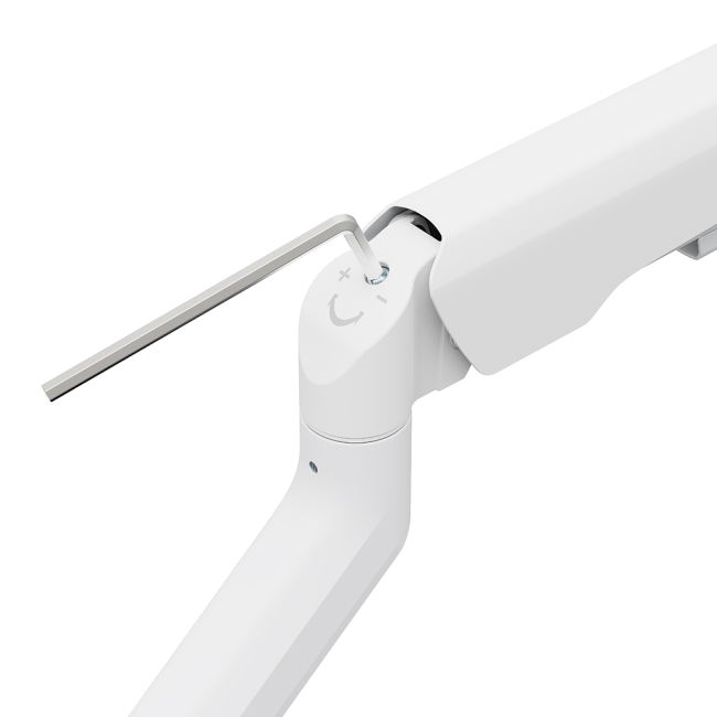 Меблі для геймерів - Настільне кріплення для монітора OfficePro 17-40'' 2-12kg White (MA451W)#8