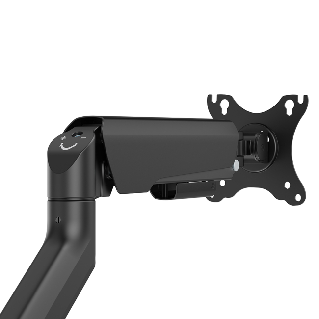 Мебель для геймеров - Настольное крепление для двух мониторов OfficePro 17-35'' 2-12kg Black (MA452B)#6