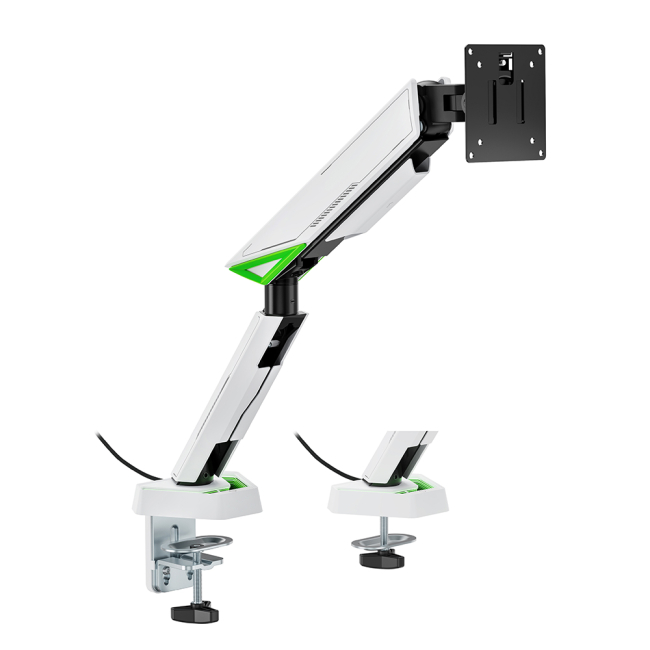 Меблі для геймерів - Кріплення для монітора GamePro 17-45''2-16kg White (MAG201W)#2