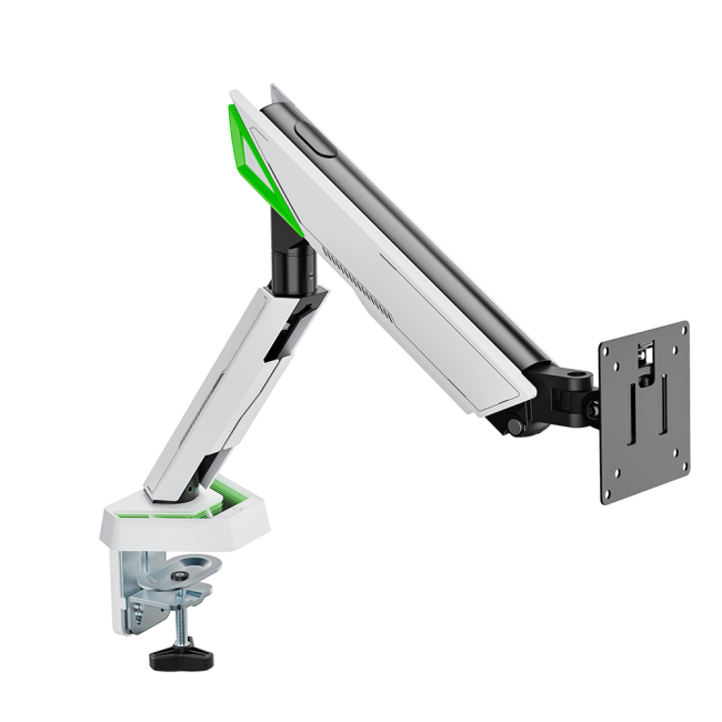 Меблі для геймерів - Кріплення для монітора GamePro 17-45''2-16kg White (MAG201W)#4