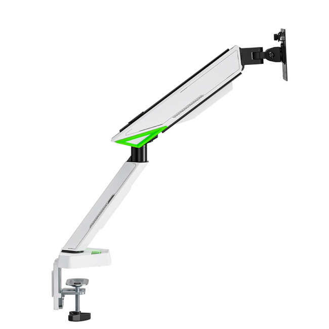 Меблі для геймерів - Кріплення для монітора GamePro 17-45''2-16kg White (MAG201W)#7