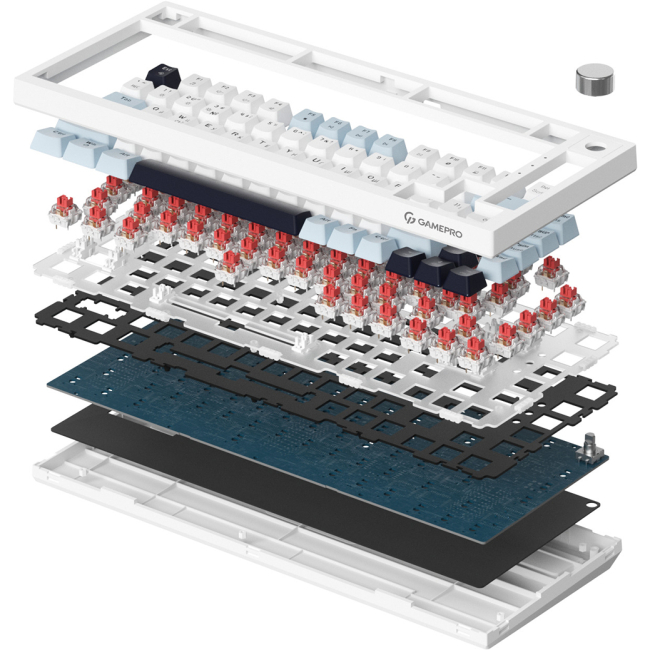 Клавіатура і миші - ​Клавіатура GamePro Genesis Warden outemu switches (MK160BL)#4