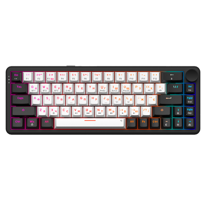 Клавіатура і миші - Клавіатура GamePro Asgard Valhalla 65% RGB (MK210B Pro)#2