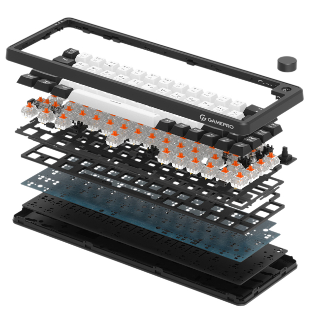 Клавіатура і миші - Клавіатура GamePro Asgard Valhalla 65% RGB (MK210B Pro)#3