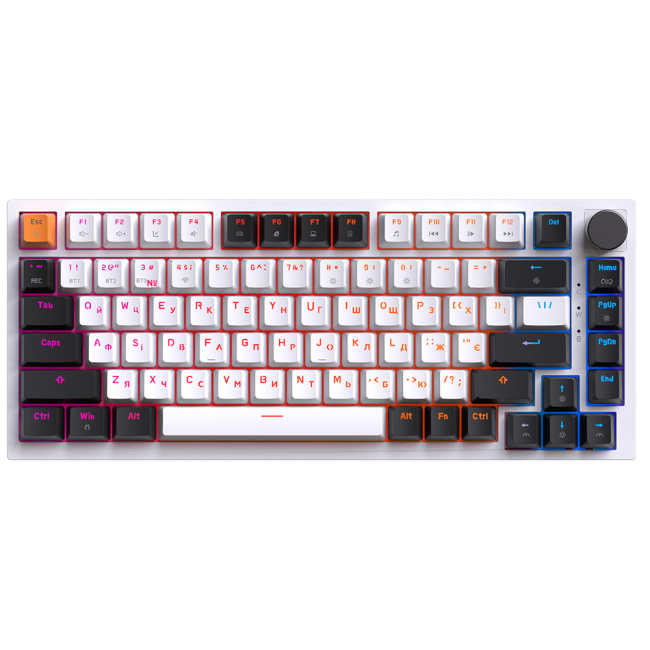 Клавиатура и мыши - ​Клавиатура GamePro Asgard Valhalla 75% RGB (MK160W Pro)#2
