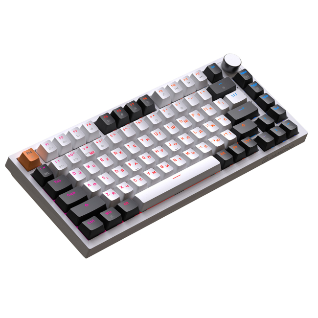 Клавиатура и мыши - ​Клавиатура GamePro Asgard Valhalla 75% RGB (MK160W Pro)#3