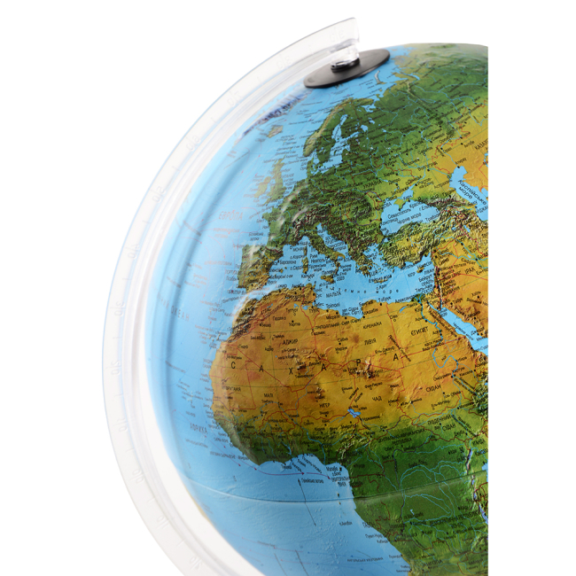 Навчальні іграшки - Глобус Tecnodidattica Alto з рельєфом та підсвіткою 30 см (0333ALFGUCLNF046)#2