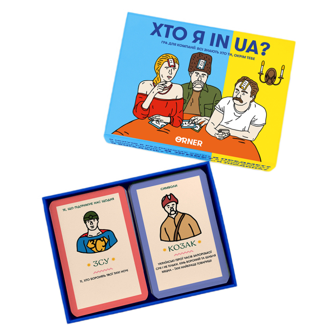 Настольные игры - ​Настольная игра Orner Кто я in UA? (orner-2073)#3