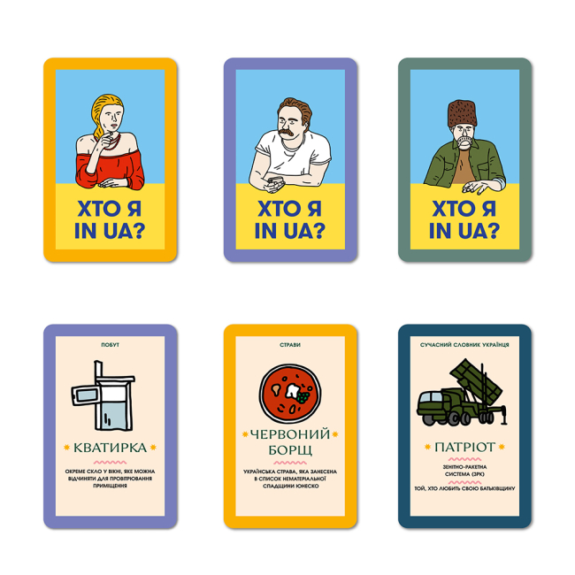 Настольные игры - ​Настольная игра Orner Кто я in UA? (orner-2073)#4