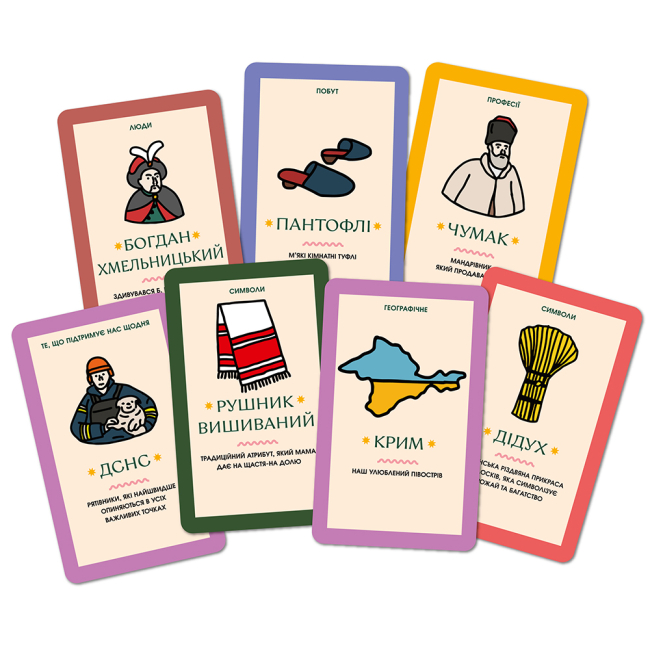 Настольные игры - ​Настольная игра Orner Кто я in UA? (orner-2073)#5